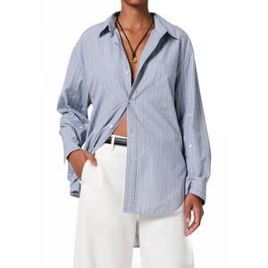 NEW CITIZENS OF HUMANITY kayla stripe long sleeve shirt in frida stripe